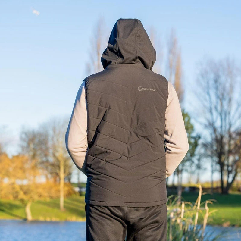 Guru Hybrid Black Gilets